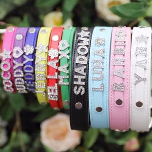 Customizable Name Collar